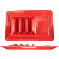 product of International Tableware TACO14-R Taco Prep / Hot Dog Tray