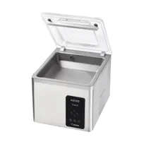 product of Henkelman AERO 35 Sealer, 13.7"W x 14.5"D Chamber, Stainless Steel, 0.70 HP 110-120V, 3 Programs, USB Port