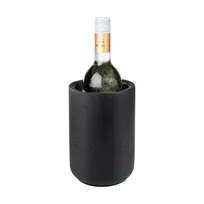 product of APS Germany APS 36099 - Wine Bucket Cooler, 1 Bottle, 4-3/4" Dia x 7 1/2" H, Black Base - 6/Case