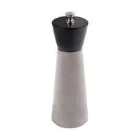 product of APS Germany APS 40539 Salt Mill, 2-3/8" Dia x 7-1/8" H, Grinder, Wood Top, Base - 6/Case