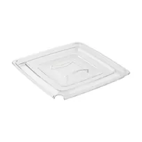 product of APS Germany APS 83601 Display Cover 10" x 10" x 1" SAN Safe Spoon Notch Stackable - 1/Case