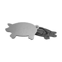 product of Lodge LPIGP Pig Press Steak Weight, 5-1/2" x 9-1/2" x 1-1/5", Rectangular, Cast Iron, Seasoned