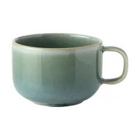 product of Mikasa 5275402 Hera Tea Cup, 7.4 oz Turquoise Porcelain, Elegant Chinese Design - MIK-5275402