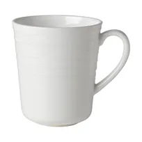 product of Mikasa 5313169 Melinda China Mug, 3.5" Diameter, 13.7oz, White Bone China, Stackable