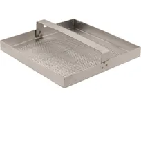 product of AllPoints 1021108 Floor Drain Strainer, 7‑3/4" x 7‑3/4" with 3/4" High Lip, Stainless Steel