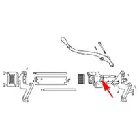 product of AllPoints 1881186 Bracket, pusher plate, model 29
