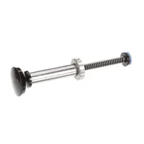 product of AllPoints 263666 Pump Plunger Assembly - 7 3/4" Dia, 1 3/4" OD, Black Knob, Steel Head, Spring