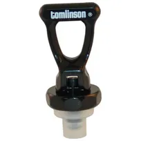 product of AllPoints 511213 Tomlinson S Series Upper Assembly – Black Handle, Bonnet, Spring, Stem & Seat Cup