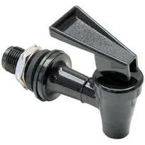 product of AllPoints 561264 Faucet – Steel Beverage Dispenser Spigot, 2" Diameter, Finish, H1390 Compatible