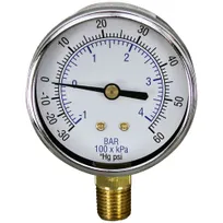 product of AllPoints 621099 Pressure Regulator – 1/4" NPT Inlet, 2-3/4" Dial, -30 to 60 PSI Bottom Mount, R-122