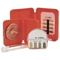 product of AllPoints 851245 Iodine Test Kit with Paper & Tube, Quick Iodine Check for Sanitizer - 1/Karat