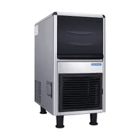product of Norpole NPCIM90B 15" Air Cooled Full Cube 90 lb Undercounter Ice Machine with 33 lb Bin