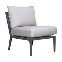 product of Plantation Prestige 8810200-025402 Acadia Outdoor Middle Section, Gunmetal Grey Aluminum, Rope Sides