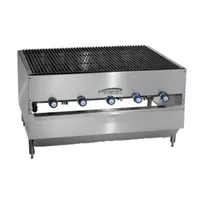 product of Imperial ICB-6027 60" x 27" Countertop Gas Chicken Broiler w/ (6) Burners, 240.000 BTU