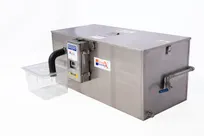 product of Grease Guardian GGX50 Removal Unit, 50 GPM, 2.5‑Gal Collector, Stainless Steel, PLC/HMI