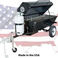 product of Big John Grills E-Z WAY Trailer Outdoor Charbroiler