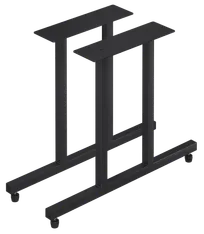 product of FLAT Tech CT7212 ATT30 EQ Dining Height Table Base, 36" Pedestal, Steel Structure, Hydraulic Stabilization