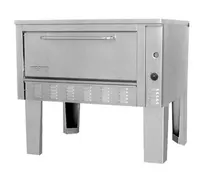 product of Zesto 309 48" Single-Deck Gas Oven w/ 1-1/2" Stone Hearth, 102,000 BTU, Tubular Elements