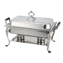 product of Winco 408-1 Crown 8 Qt. Full Size Chafer