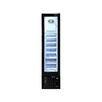 product of Omcan USA 47241 16" 1 Glass Door Freezer Merchandiser in Black, 3.7 cu. ft.