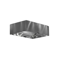 product of Accurex XBEW-144.00-S 12 FT Exhaust Only Wall Canopy Hood w/ Baffle Filter, Single Wall Front