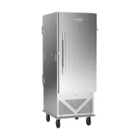 product of Victory ACRS-1D-S1-PT-SD-HC 33" Pass-Thru Air Curtain Mobile Refrigerator, Bottom Mounted, (15) 18" x 26" Tray Capacity