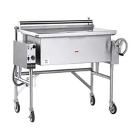 product of AccuTemp ALTGSE-40 Edge Series Gas Tilting Skillet Braising Pan, 40 Gallon, Manual Tilt, 120.000 BTU