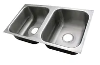 product of Advance Tabco 1014-210-BAD Smart Series Sink, Undermount, 2-Compartment