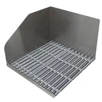 product of Advance Tabco 9-OP-36FM-FGL 36" Mop Sink, 33"W x 24"L Bowl with Fiber Glass Grating/Left Splash