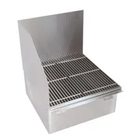 product of Advance Tabco 9-OP-36FM-SSL 36" Mop Sink, 33"W x 24"L x 10"D Bowl with S.Steel Grating/Left Splash