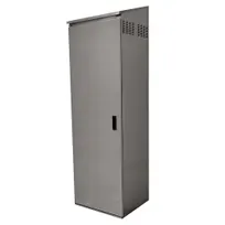 product of Advance Tabco CAB-1 Single Left Hinged Door Standing Cabinet w/ 8/430 Series Stainless Steel