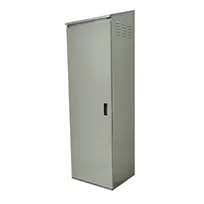 product of Advance Tabco CAB-4 Single Left Hinged Door 430 Stainless Steel Standing Cabinet