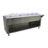 product of Advance Tabco CPU-4-BS 62" Ice-Cooled Table with Enclosed Base, (4) Pan