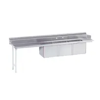 product of Advance Tabco DTC-3-1620-84LX 119" Dishtable with Potsinks, 11" Left Drainboard, 3 Bowls
