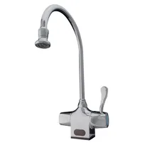 product of Advance Tabco K-186 Hands-Free Gooseneck Electronic Faucet, Deck Mount