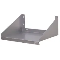 product of Advance Tabco MS-18-24 Stainless Steel Wall-Mounted Microwave Shelf, 24"W x 18"D, 18 Gauge