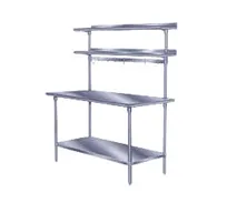 product of Advance Tabco PT-10R-48 Overshelf, Table Mounted, Single, 48"W X 10"D