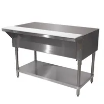 product of Advance Tabco STU-3 47" Solid Top Table with Undershelf