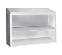 product of Advance Tabco WCO-15-72 430 Stainless Steel Open Wall Mounted Cabinet - 72" x 15"