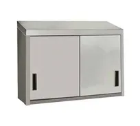 product of Advance Tabco WCS-15-96 430 Stainless Steel Enclosed Wall Mounted Cabinet - 96" x 15"
