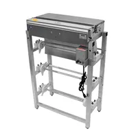 product of Alfa International 112B Heat Seal Wrapper, Floor, 3‑Roll Capacity, Hot Plate, Cut‑Off Rod, Steel, 725 W, 115 V