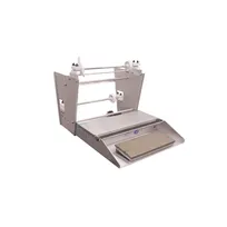 product of Alfa International 825A Heat Seal Wrapper, 2-Roll Capacity, 23.5"W x 33"D, Stainless Steel & Aluminum, 725W, 115V