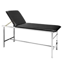 product of Alpine Industries ADI996-01-BLK Adjustable Height Medical Exam Table, 440 lbs, Powder Coated Steel, Black