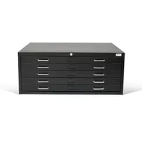 product of Alpine Industries ADIOF500-01 Vertical File Cabinet, 5 Drawers, Heavy Gauge Steel, for 20x36 Sheets