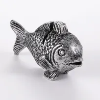 product of American Metalcraft CHPF Card Holder - Whimsical Polyresin Fish Menu Card Stand