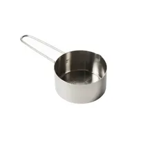 product of American Metalcraft MCW75 Measuring Cup - 3/4 Cup (6 Oz) Stainless Steel With Wire Loop Handle