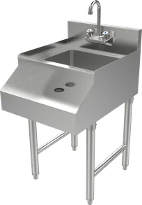 product of ATS MET-UBBS-1824 Blender Station, Free Standing, 18"W X 24-3/8"D X 33"H