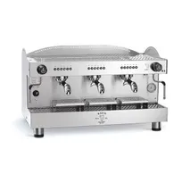 product of AMPTO B2016DE3IS7 Bezzera Espresso Cappuccino Machine w/ 3-Group, Automatic, 4.5-Gal. Boiler