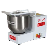 product of AMPTO DC-04 Meat Shredder – 10‑lb Bowl, 570 RPM, ½ HP 120 V 60 Hz Bench‑Mount Grinder, Meat Processing Equipment