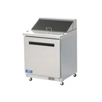 product of Arctic Air AMT28R 29" One Section Mega Top Sandwich & Salad Prep Table w/ 1 Door, 12 Pans